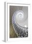 Spiral Staircase, the Queen's House, Greenwich, London, UK-Peter Adams-Framed Premium Photographic Print