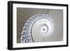 Spiral Staircase, the Queen's House, Greenwich, London, UK-Peter Adams-Framed Photographic Print