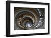 Spiral staircase, Vatican Museum, Rome, Lazio, Italy, Europe-null-Framed Photographic Print