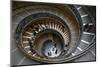 Spiral staircase, Vatican Museum, Rome, Lazio, Italy, Europe-null-Mounted Photographic Print