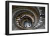 Spiral staircase, Vatican Museum, Rome, Lazio, Italy, Europe-null-Framed Photographic Print