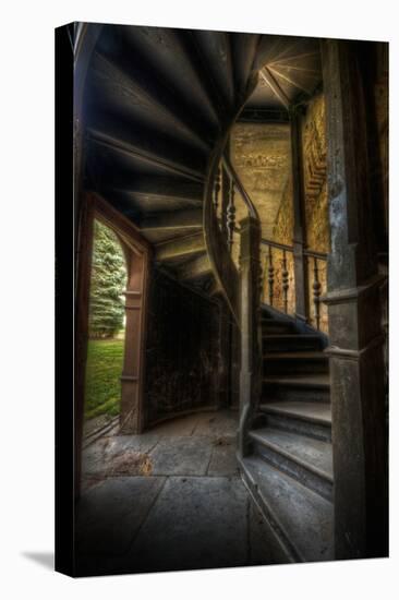 Spiral Staircase-Nathan Wright-Stretched Canvas