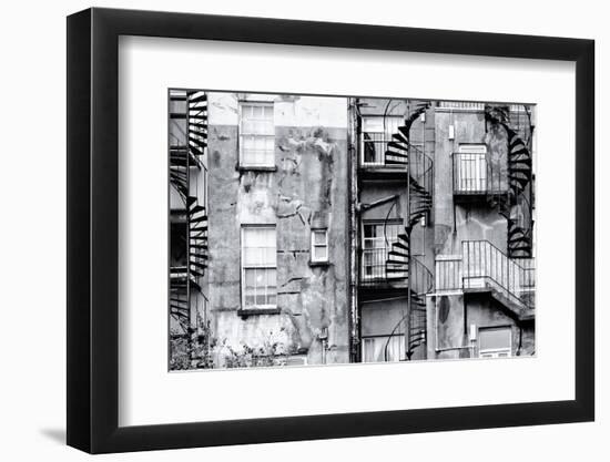 Spiral Staircases in Brighton  2020  (photograph)-Ant Smith-Framed Photographic Print