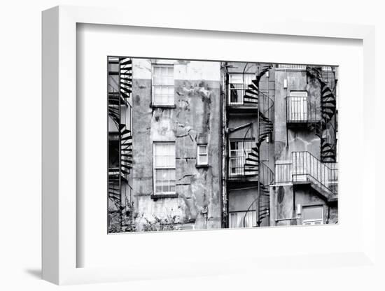 Spiral Staircases in Brighton  2020  (photograph)-Ant Smith-Framed Photographic Print