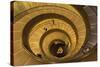 Spiral Stairs of the Vatican Museums, Designed by Giuseppe Momo in 1932, Rome, Lazio, Italy, Europe-Carlo Morucchio-Stretched Canvas