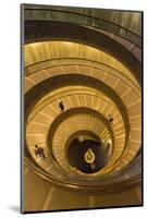 Spiral Stairs of the Vatican Museums, Designed by Giuseppe Momo in 1932, Rome, Lazio, Italy, Europe-Carlo Morucchio-Mounted Photographic Print