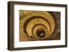 Spiral Stairs of the Vatican Museums, Designed by Giuseppe Momo in 1932, Rome, Lazio, Italy, Europe-Carlo Morucchio-Framed Photographic Print