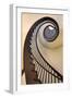 Spiral stairway, Shaker Village of Pleasant Hill, Kentucky-Adam Jones-Framed Photographic Print