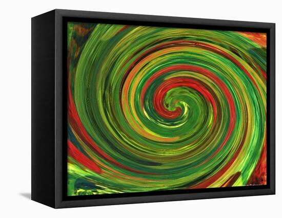 Spiralicious-Herb Dickinson-Framed Stretched Canvas