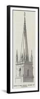 Spire of Ross Church, Injured by Lightning-null-Framed Premium Giclee Print