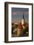 Spire of St. Olaf's Church in Tallinn-Jon Hicks-Framed Photographic Print