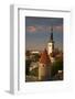 Spire of St. Olaf's Church in Tallinn-Jon Hicks-Framed Photographic Print