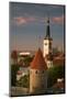 Spire of St. Olaf's Church in Tallinn-Jon Hicks-Mounted Photographic Print