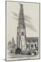 Spire of Thaxted Church-null-Mounted Giclee Print