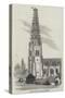 Spire of Thaxted Church-null-Stretched Canvas