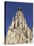 Spire of the Late Gothic Grote Kerk (Onze Lieve Vrouwe Kerk) (Church of Our Lady) in Breda, Noord-B-Stuart Forster-Stretched Canvas