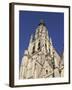 Spire of the Late Gothic Grote Kerk (Onze Lieve Vrouwe Kerk) (Church of Our Lady) in Breda, Noord-B-Stuart Forster-Framed Photographic Print