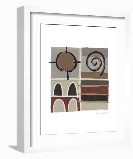 Spire-P^G^ Gravele-Framed Art Print