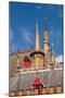 Spires and steeples in Bruges, West Flanders, Belgium.-Michael DeFreitas-Mounted Photographic Print