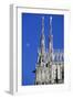 Spires, Milan Cathedral, Milan, Lombardy, Italy-null-Framed Giclee Print