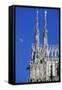 Spires, Milan Cathedral, Milan, Lombardy, Italy-null-Framed Stretched Canvas