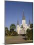 Spires of Christian Cathedral, St. Louis Cathedral, New Orleans, Louisiana, USA-G Richardson-Mounted Photographic Print
