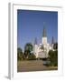 Spires of Christian Cathedral, St. Louis Cathedral, New Orleans, Louisiana, USA-G Richardson-Framed Photographic Print