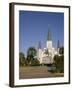 Spires of Christian Cathedral, St. Louis Cathedral, New Orleans, Louisiana, USA-G Richardson-Framed Photographic Print