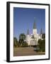 Spires of Christian Cathedral, St. Louis Cathedral, New Orleans, Louisiana, USA-G Richardson-Framed Photographic Print