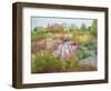 Spires of Kniphofia and Great Dixter-Timothy Easton-Framed Giclee Print