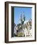 Spires of Notre Dame Cathedral, and Old Town, Chartres, Centre Val De Loire, France-Richard Ashworth-Framed Photographic Print