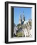 Spires of Notre Dame Cathedral, and Old Town, Chartres, Centre Val De Loire, France-Richard Ashworth-Framed Photographic Print