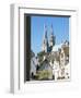 Spires of Notre Dame Cathedral, and Old Town, Chartres, Centre Val De Loire, France-Richard Ashworth-Framed Photographic Print