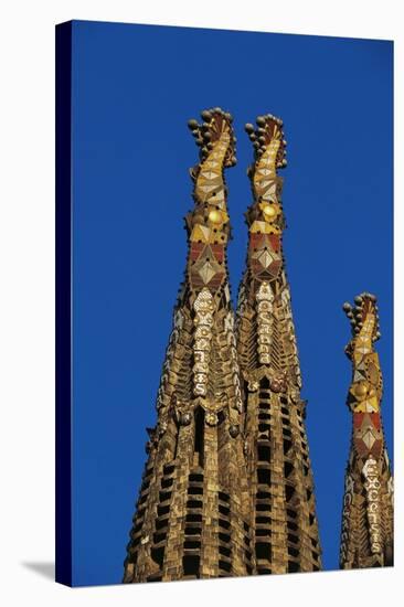 Spires of Sacred Family-null-Stretched Canvas