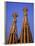 Spires of the Sagrada Familia, the Gaudi Cathedral, in Barcelona, Cataluna, Spain, Europe-Nigel Francis-Framed Photographic Print