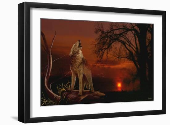 Spirit and the Darkness-Gordon Semmens-Framed Giclee Print