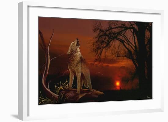 Spirit and the Darkness-Gordon Semmens-Framed Giclee Print