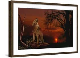 Spirit and the Darkness-Gordon Semmens-Framed Giclee Print