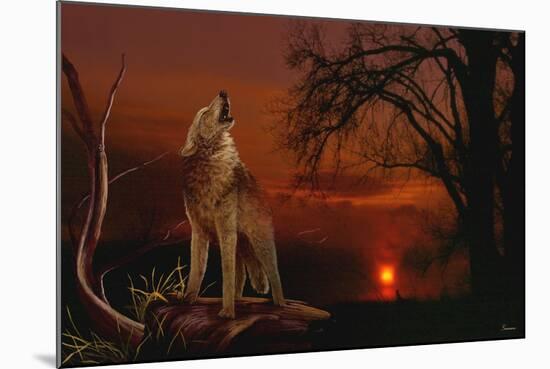 Spirit and the Darkness-Gordon Semmens-Mounted Giclee Print