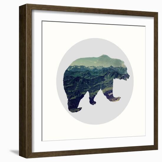 Spirit Bear-Evangeline Taylor-Framed Art Print