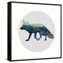 Spirit Fox-Evangeline Taylor-Framed Stretched Canvas