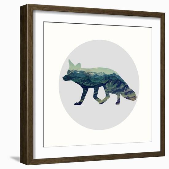 Spirit Fox-Evangeline Taylor-Framed Art Print