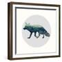 Spirit Fox-Evangeline Taylor-Framed Art Print