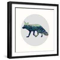 Spirit Fox-Evangeline Taylor-Framed Art Print