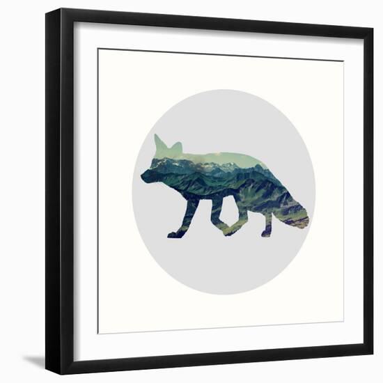 Spirit Fox-Evangeline Taylor-Framed Art Print