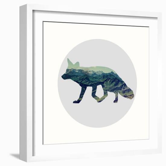 Spirit Fox-Evangeline Taylor-Framed Art Print