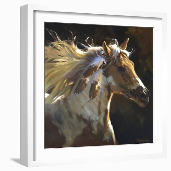 Spirit Horse-Carolyne Hawley-Framed Art Print