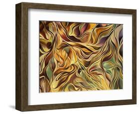 Spirit in Motion-Hyunah Kim-Framed Art Print