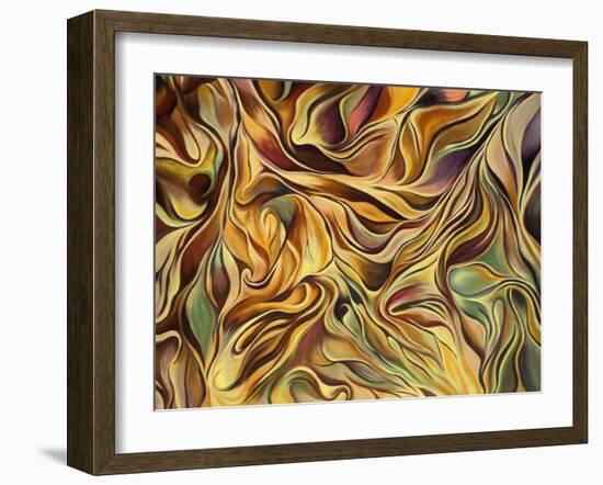 Spirit in Motion-Hyunah Kim-Framed Art Print