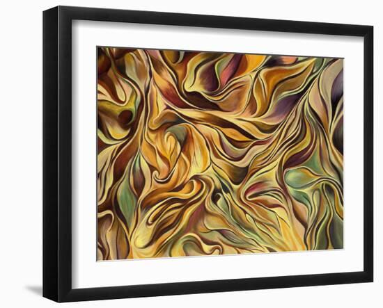 Spirit in Motion-Hyunah Kim-Framed Art Print